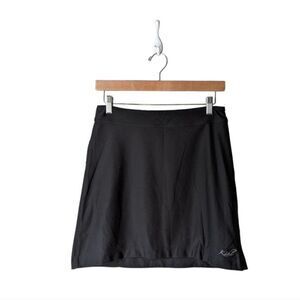 Kuhl Athletic Sweat Wicking Skirt One Fold Pocket Size XS in Black